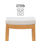 Tabouret de bar hauteur comptoir Claridge - Linon