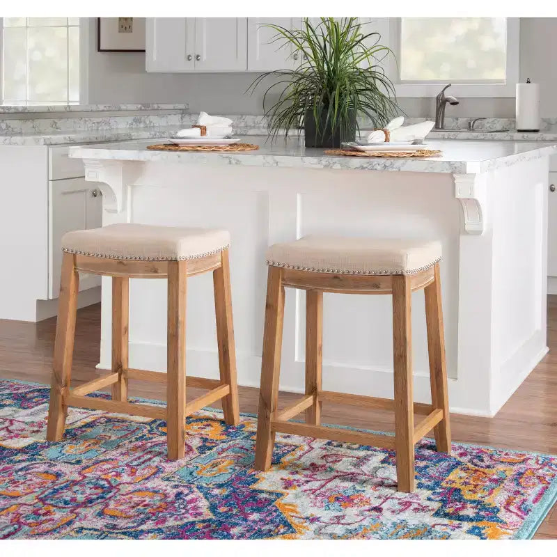 Tabouret de bar hauteur comptoir Claridge - Linon
