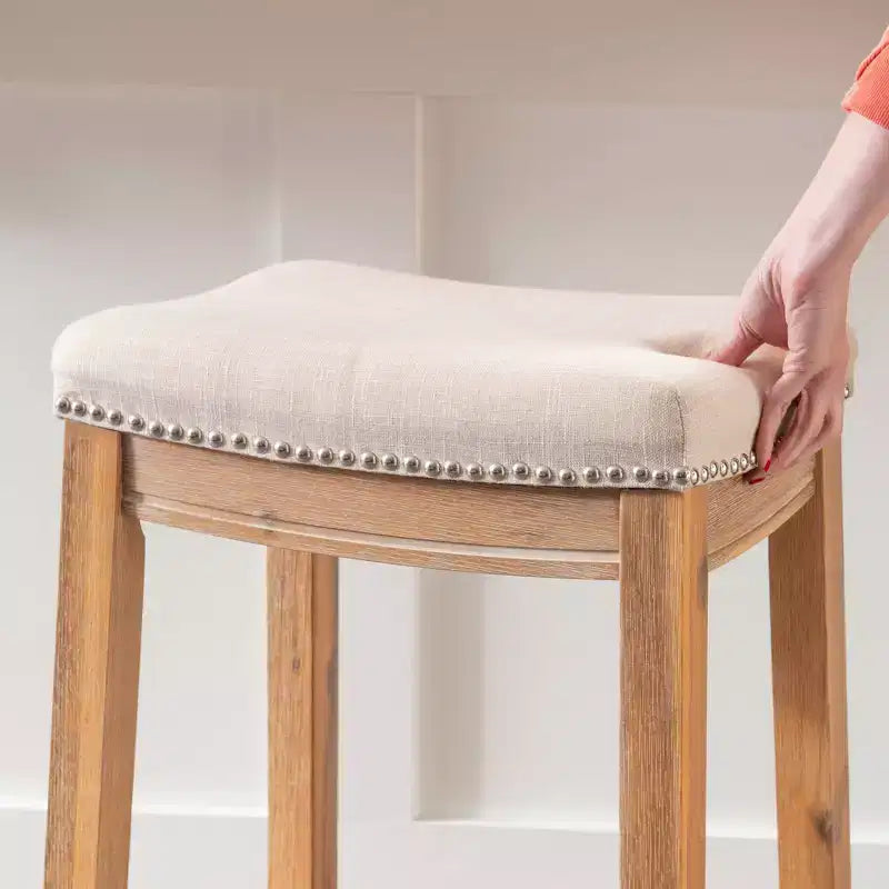Tabouret de bar hauteur comptoir Claridge - Linon