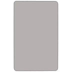 Flash Furniture Mobile 30''W x 72''L Rectangular HP Laminate Activity Table - Height Adjustable Short Legs