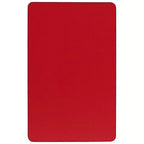 Flash Furniture Mobile 30''W x 72''L Rectangular HP Laminate Activity Table - Height Adjustable Short Legs