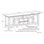 Mansfield TV Stand for TVs up to 80 - WyndenHall