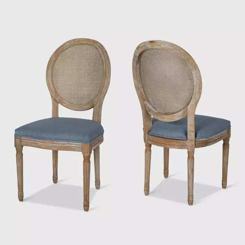 Set of 2 Epworth Wooden Dining Chairs - Christopher Knight Home