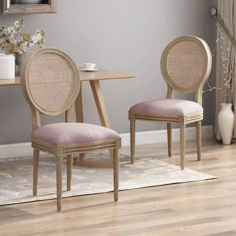 Set of 2 Epworth Wooden Dining Chairs - Christopher Knight Home