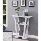 Newport V Console with Shelves - Breighton Home