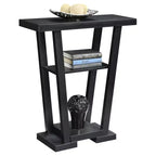 Newport V Console with Shelves - Breighton Home