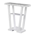 Newport V Console with Shelves - Breighton Home