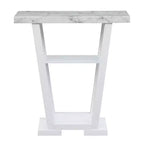 Newport V Console with Shelves - Breighton Home