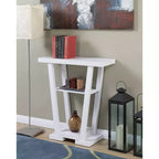 Newport V Console with Shelves - Breighton Home