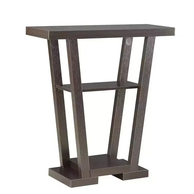 Newport V Console with Shelves - Breighton Home