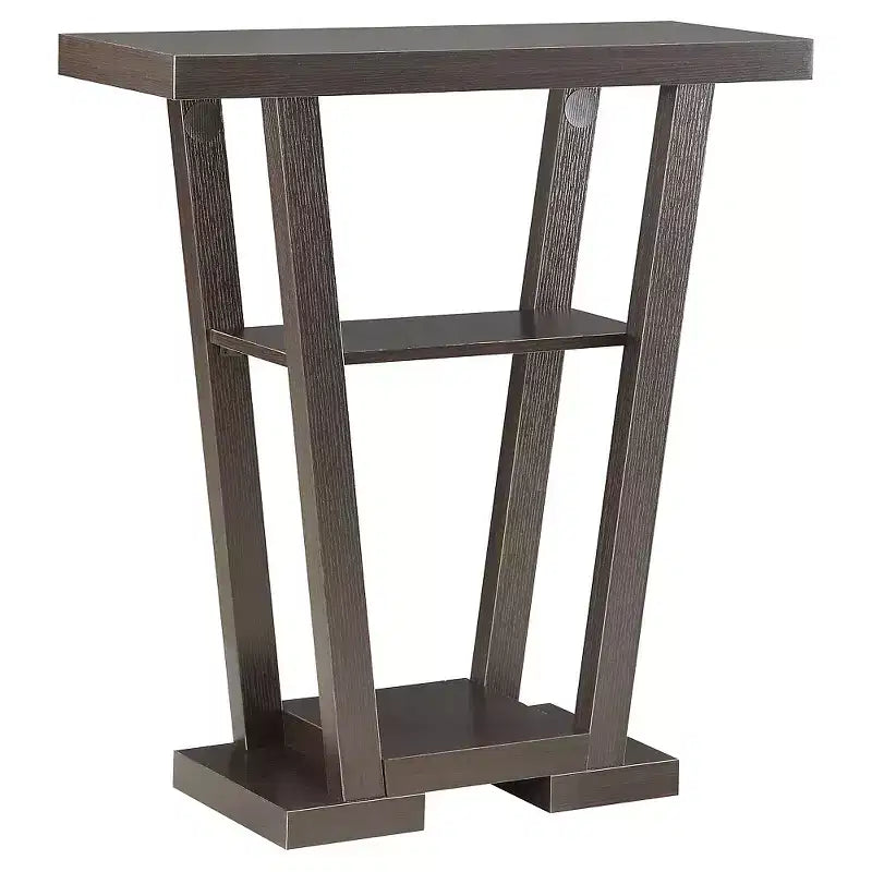 Newport V Console with Shelves - Breighton Home