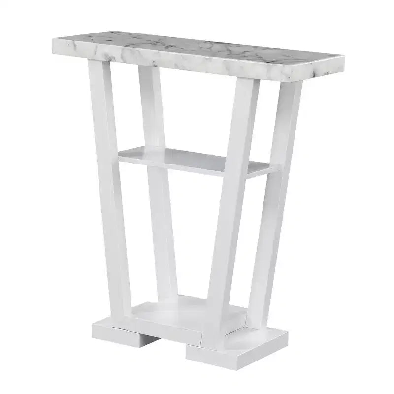 Newport V Console with Shelves - Breighton Home