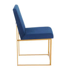 Lot de 2 Chaises de Salle à Manger Contemporaines Hautes Fuji - LumiSource