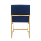 Lot de 2 Chaises de Salle à Manger Contemporaines Hautes Fuji - LumiSource