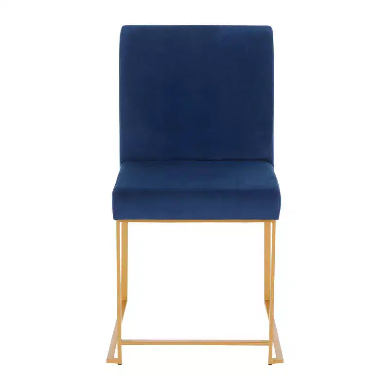 Lot de 2 Chaises de Salle à Manger Contemporaines Hautes Fuji - LumiSource