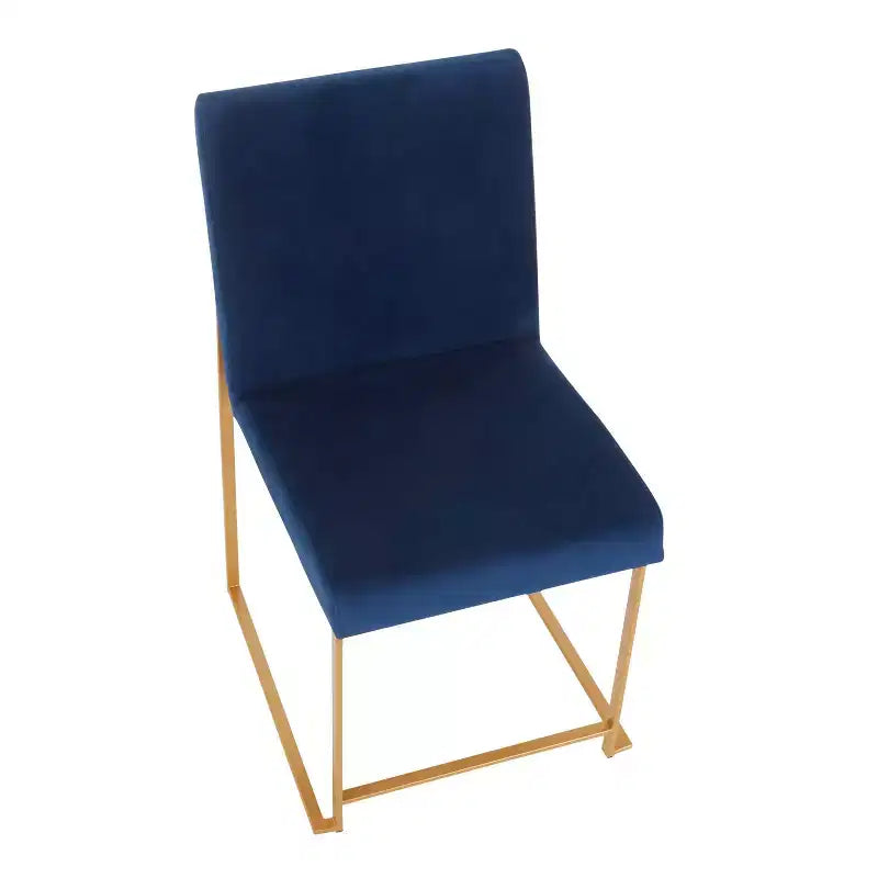 Lot de 2 Chaises de Salle à Manger Contemporaines Hautes Fuji - LumiSource