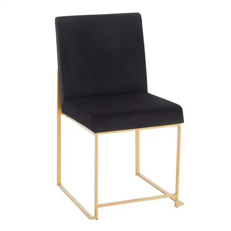 Lot de 2 Chaises de Salle à Manger Contemporaines Hautes Fuji - LumiSource
