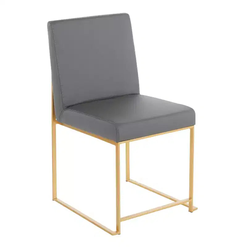 Lot de 2 Chaises de Salle à Manger Contemporaines Hautes Fuji - LumiSource