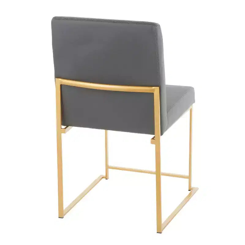 Lot de 2 Chaises de Salle à Manger Contemporaines Hautes Fuji - LumiSource