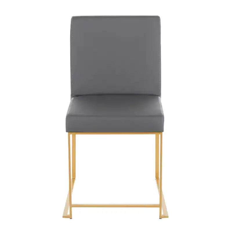 Lot de 2 Chaises de Salle à Manger Contemporaines Hautes Fuji - LumiSource