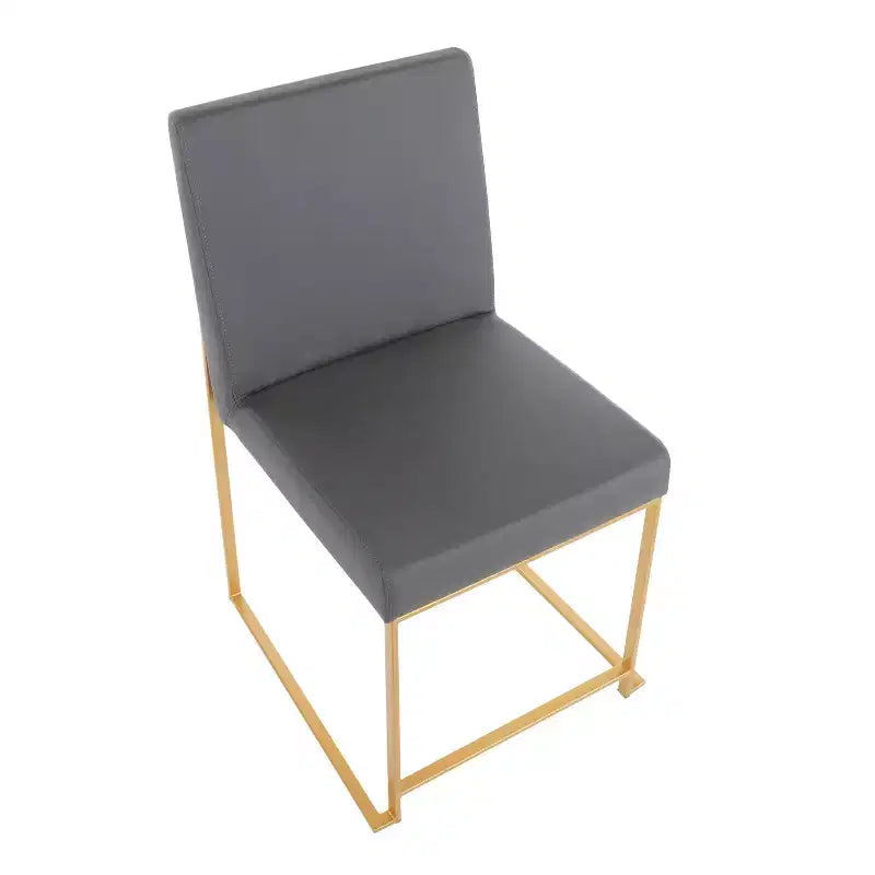 Lot de 2 Chaises de Salle à Manger Contemporaines Hautes Fuji - LumiSource