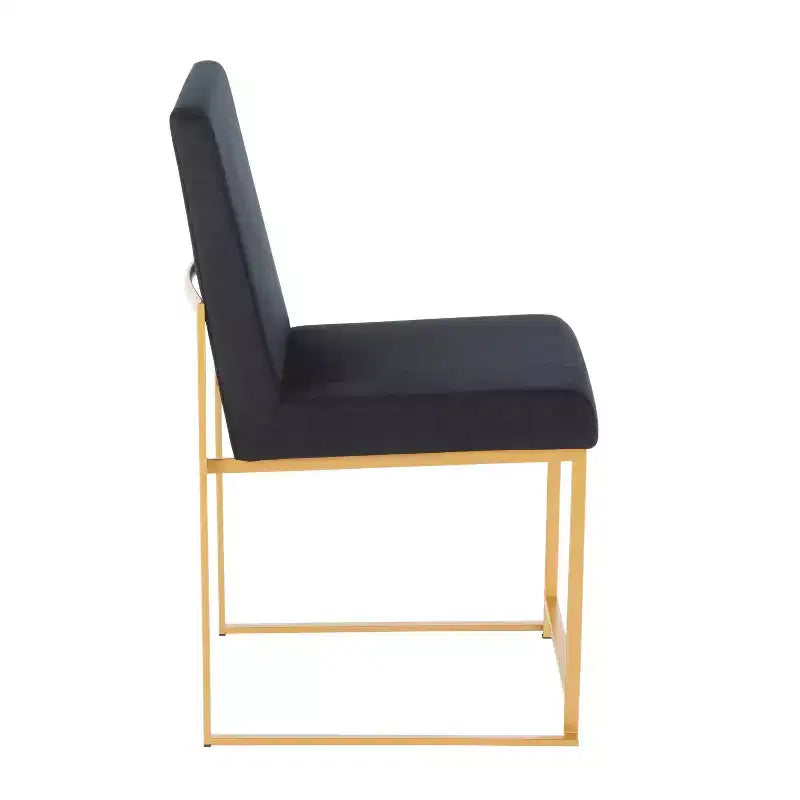 Lot de 2 Chaises de Salle à Manger Contemporaines Hautes Fuji - LumiSource