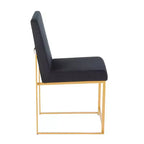 Lot de 2 Chaises de Salle à Manger Contemporaines Hautes Fuji - LumiSource
