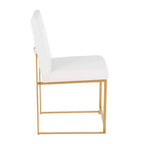 Lot de 2 Chaises de Salle à Manger Contemporaines Hautes Fuji - LumiSource