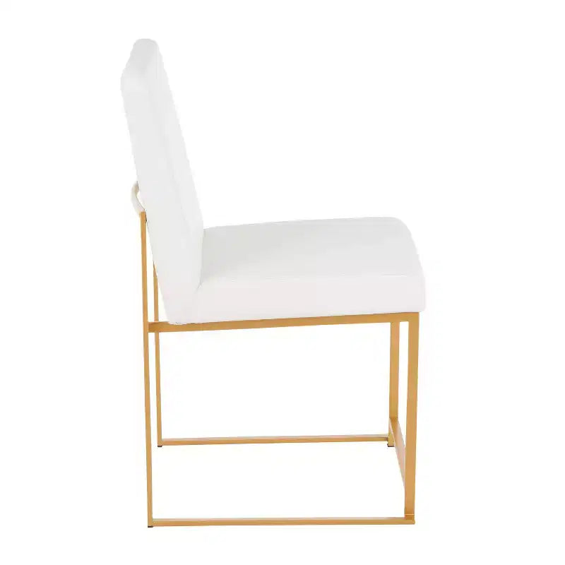 Lot de 2 Chaises de Salle à Manger Contemporaines Hautes Fuji - LumiSource