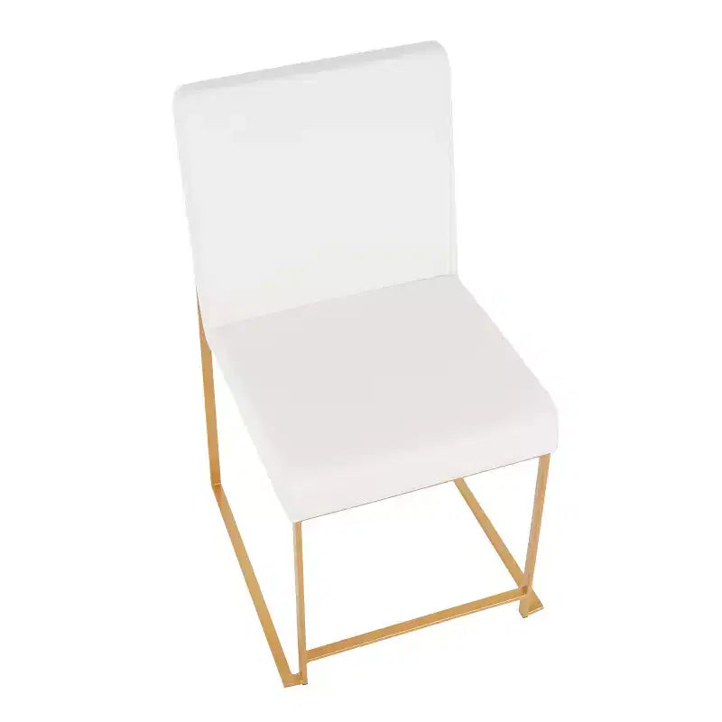 Lot de 2 Chaises de Salle à Manger Contemporaines Hautes Fuji - LumiSource