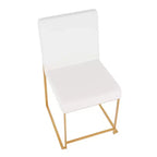 Lot de 2 Chaises de Salle à Manger Contemporaines Hautes Fuji - LumiSource