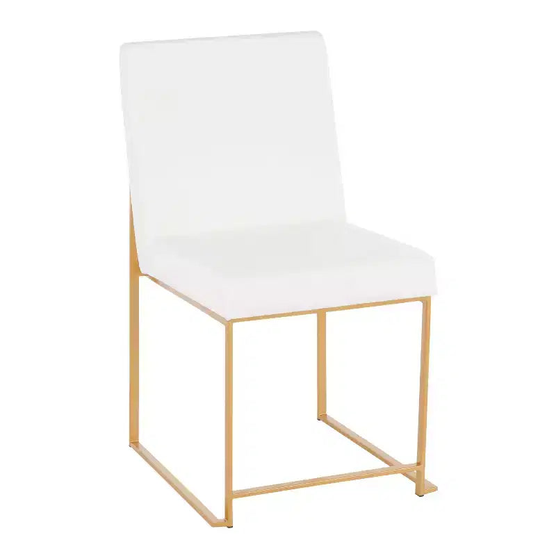 Lot de 2 Chaises de Salle à Manger Contemporaines Hautes Fuji - LumiSource