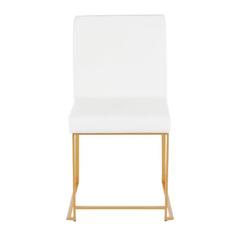 Lot de 2 Chaises de Salle à Manger Contemporaines Hautes Fuji - LumiSource