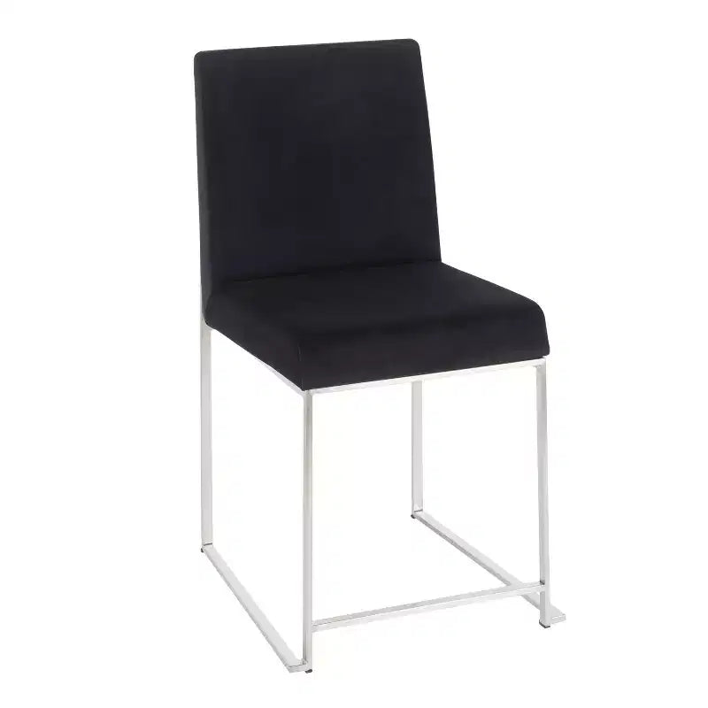 Lot de 2 Chaises de Salle à Manger Contemporaines Hautes Fuji - LumiSource