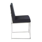 Lot de 2 Chaises de Salle à Manger Contemporaines Hautes Fuji - LumiSource