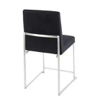 Lot de 2 Chaises de Salle à Manger Contemporaines Hautes Fuji - LumiSource