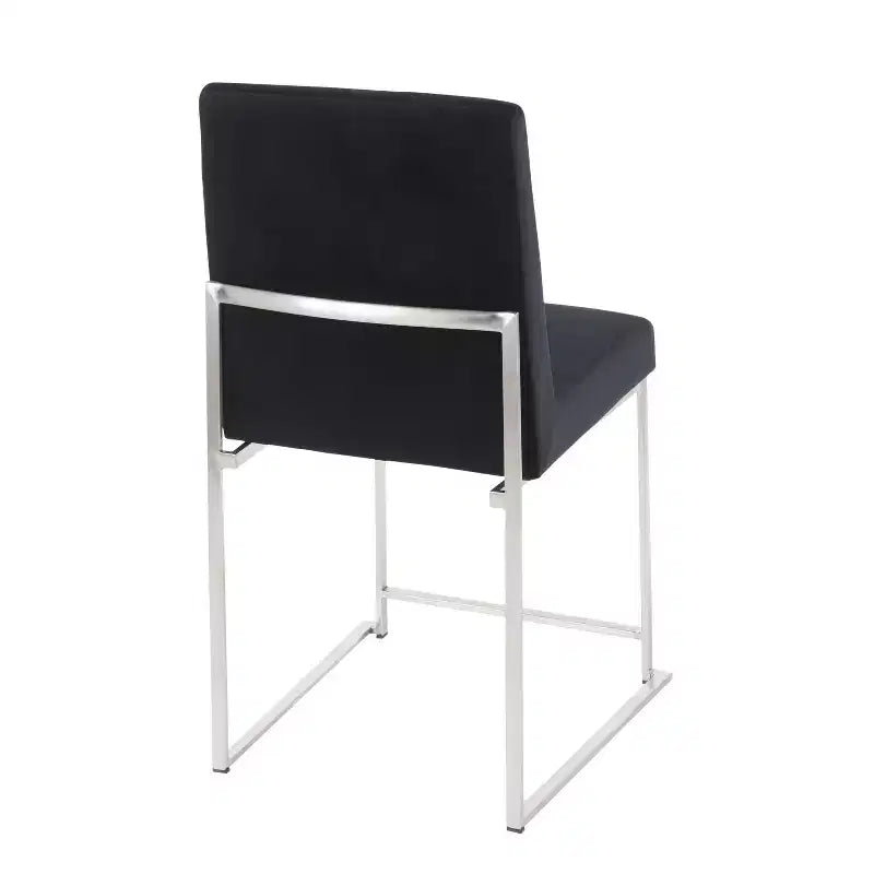 Lot de 2 Chaises de Salle à Manger Contemporaines Hautes Fuji - LumiSource