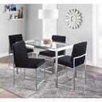 Lot de 2 Chaises de Salle à Manger Contemporaines Hautes Fuji - LumiSource