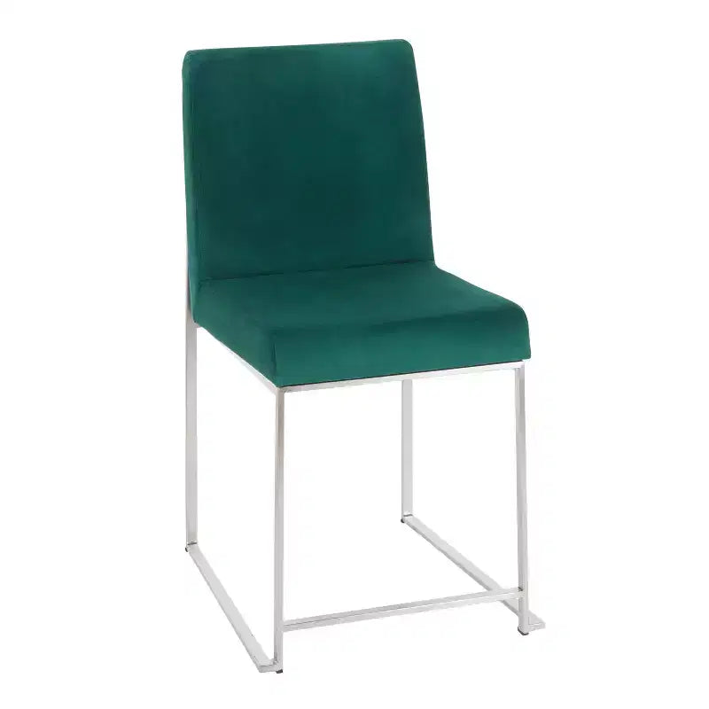 Lot de 2 Chaises de Salle à Manger Contemporaines Hautes Fuji - LumiSource