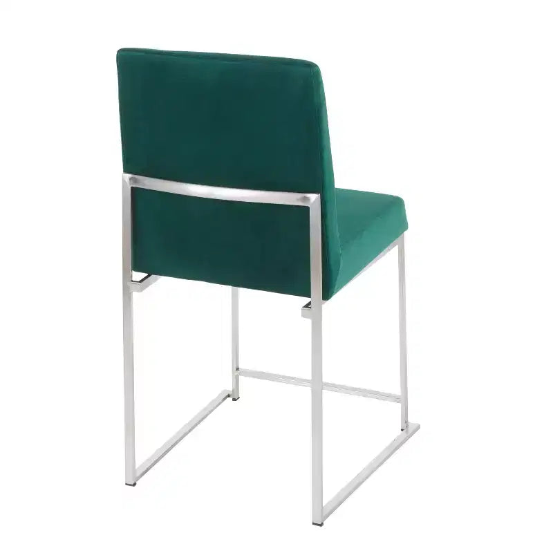 Lot de 2 Chaises de Salle à Manger Contemporaines Hautes Fuji - LumiSource