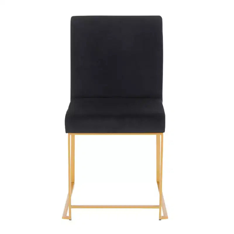 Lot de 2 Chaises de Salle à Manger Contemporaines Hautes Fuji - LumiSource
