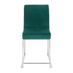 Lot de 2 Chaises de Salle à Manger Contemporaines Hautes Fuji - LumiSource
