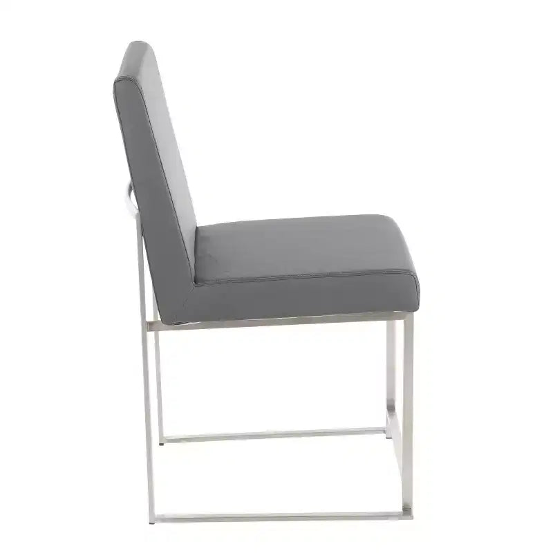 Lot de 2 Chaises de Salle à Manger Contemporaines Hautes Fuji - LumiSource