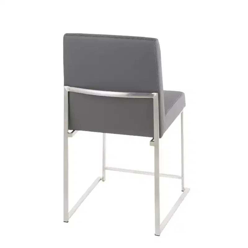 Lot de 2 Chaises de Salle à Manger Contemporaines Hautes Fuji - LumiSource