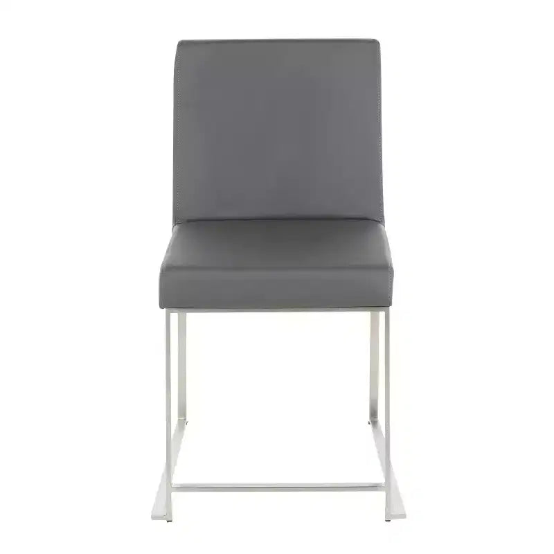 Lot de 2 Chaises de Salle à Manger Contemporaines Hautes Fuji - LumiSource