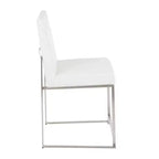Lot de 2 Chaises de Salle à Manger Contemporaines Hautes Fuji - LumiSource