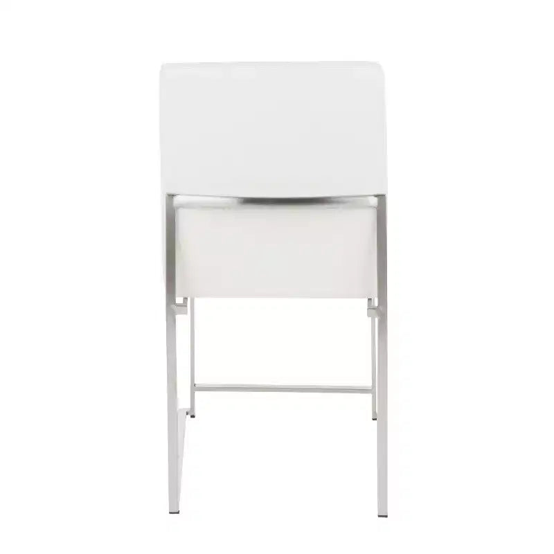Lot de 2 Chaises de Salle à Manger Contemporaines Hautes Fuji - LumiSource