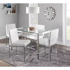 Lot de 2 Chaises de Salle à Manger Contemporaines Hautes Fuji - LumiSource