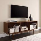 Large Liam Record Storage Console Cabinet - Crosley