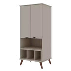 26.77 Hampton Display Cabinet - Manhattan Comfort
